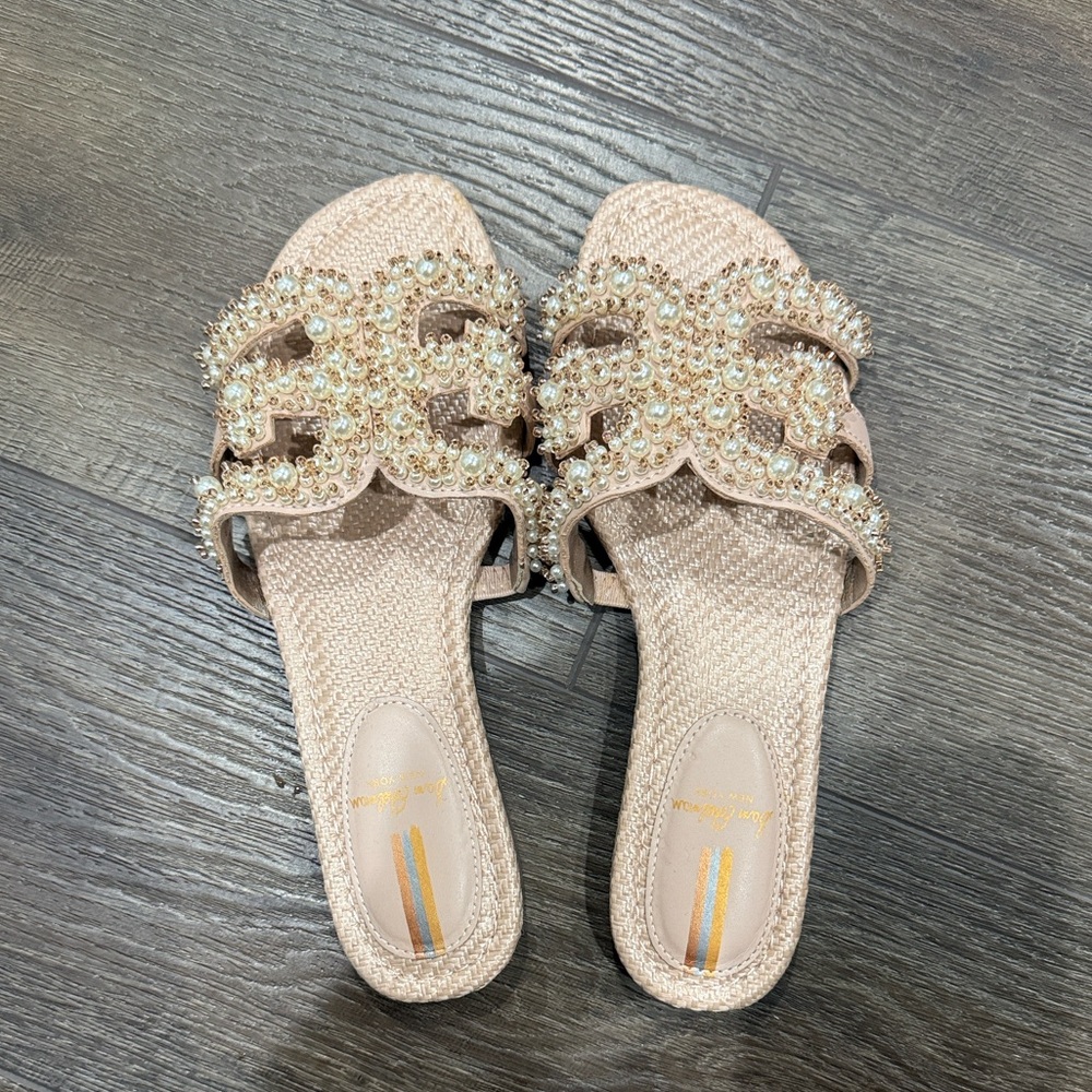 Sam Edelman Pearl Embellished Sandals